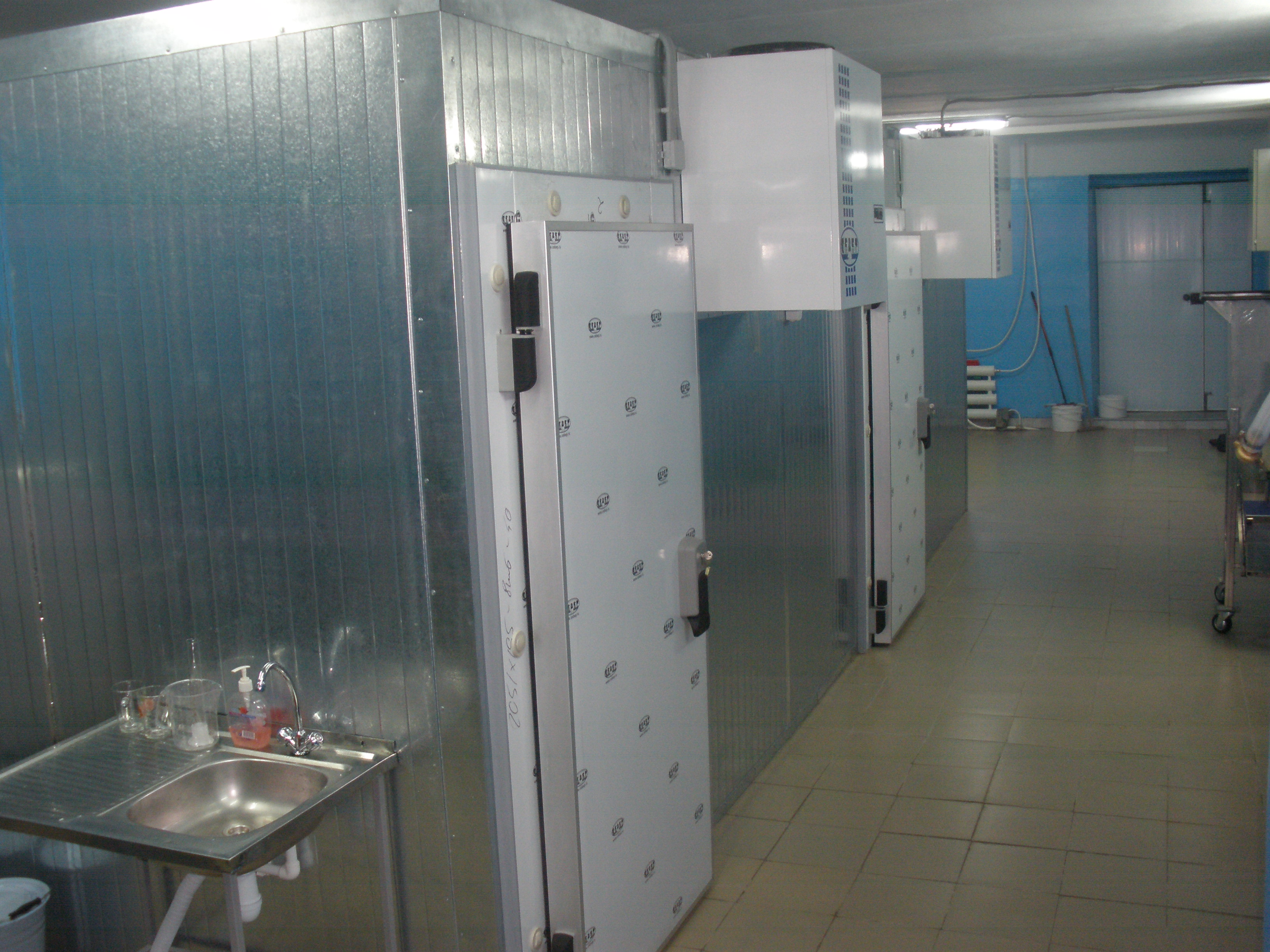 Двери Холодильный Распашные Накладные 900х2100 блок 1300х2380 Низкотемпературные
